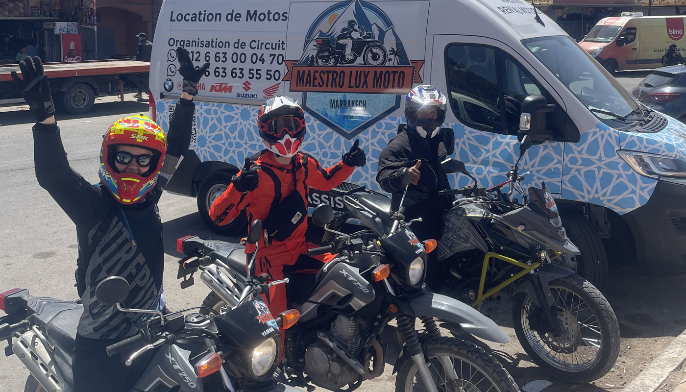 Circuit moto Marrakech Adrénaline tours au départ de Marrakech