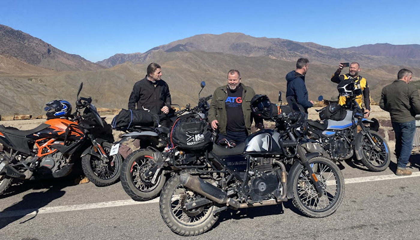 Circuit moto Luxury road tours au départ de Marrakech