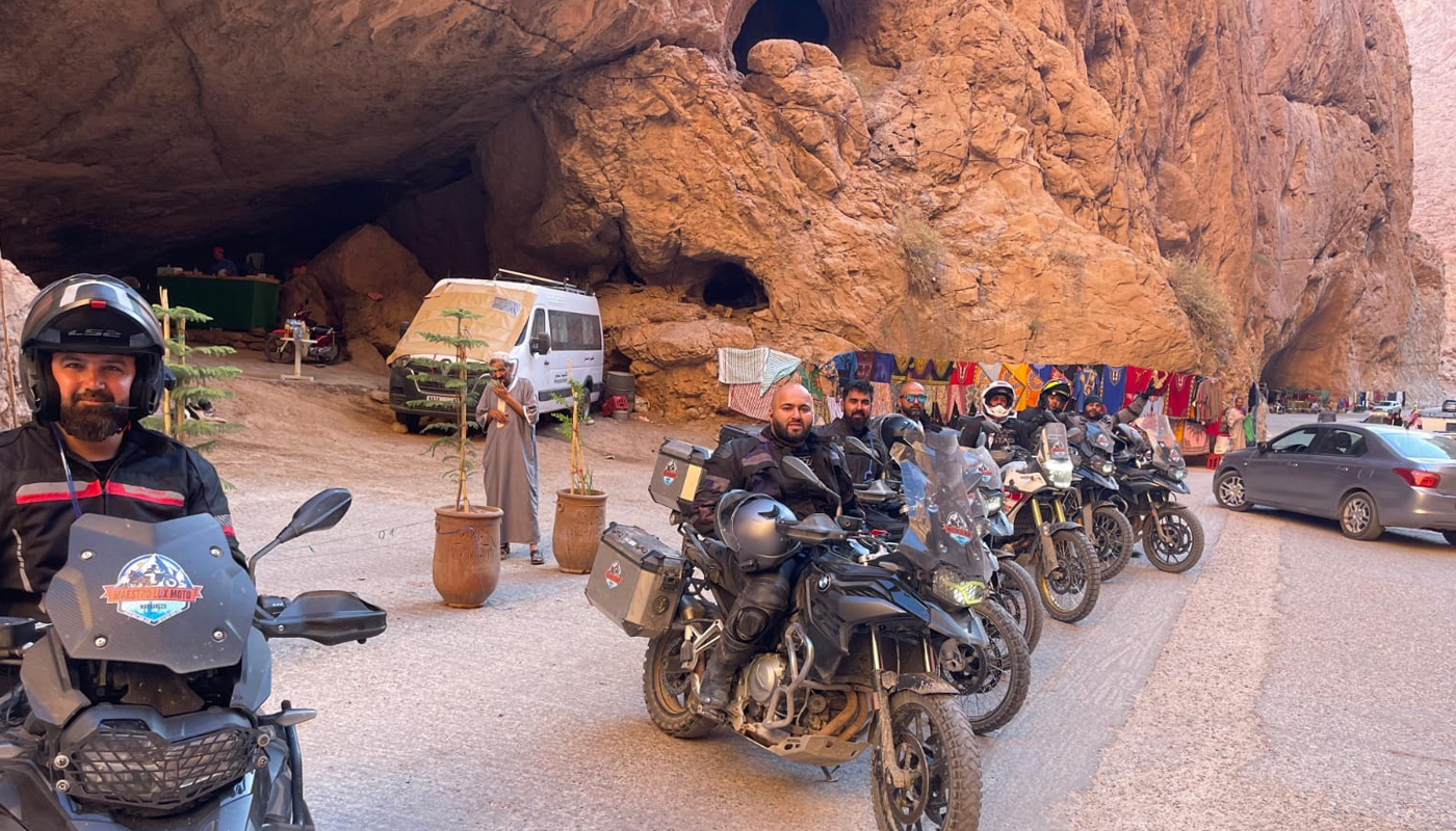 Circuit moto Royal wonderful tours au départ de Marrakech